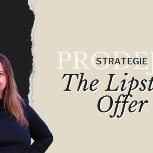 MasterClass: Prodejní strategie The Lipstick Offer